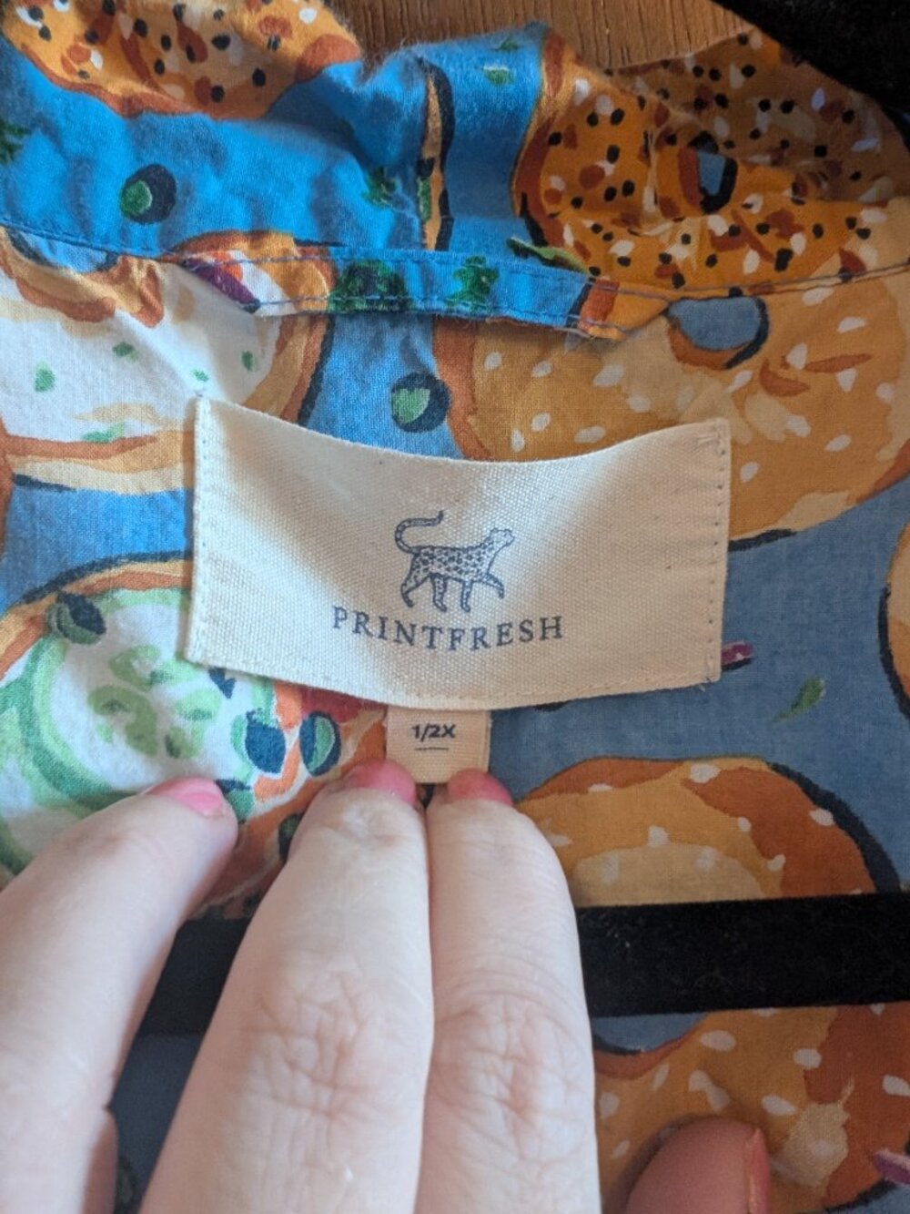 Printfresh Getting Ready Short Robe - Picture 2 of 5